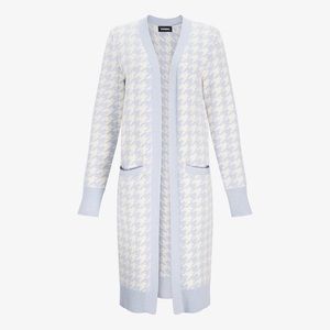 Express light blue duster cardigan